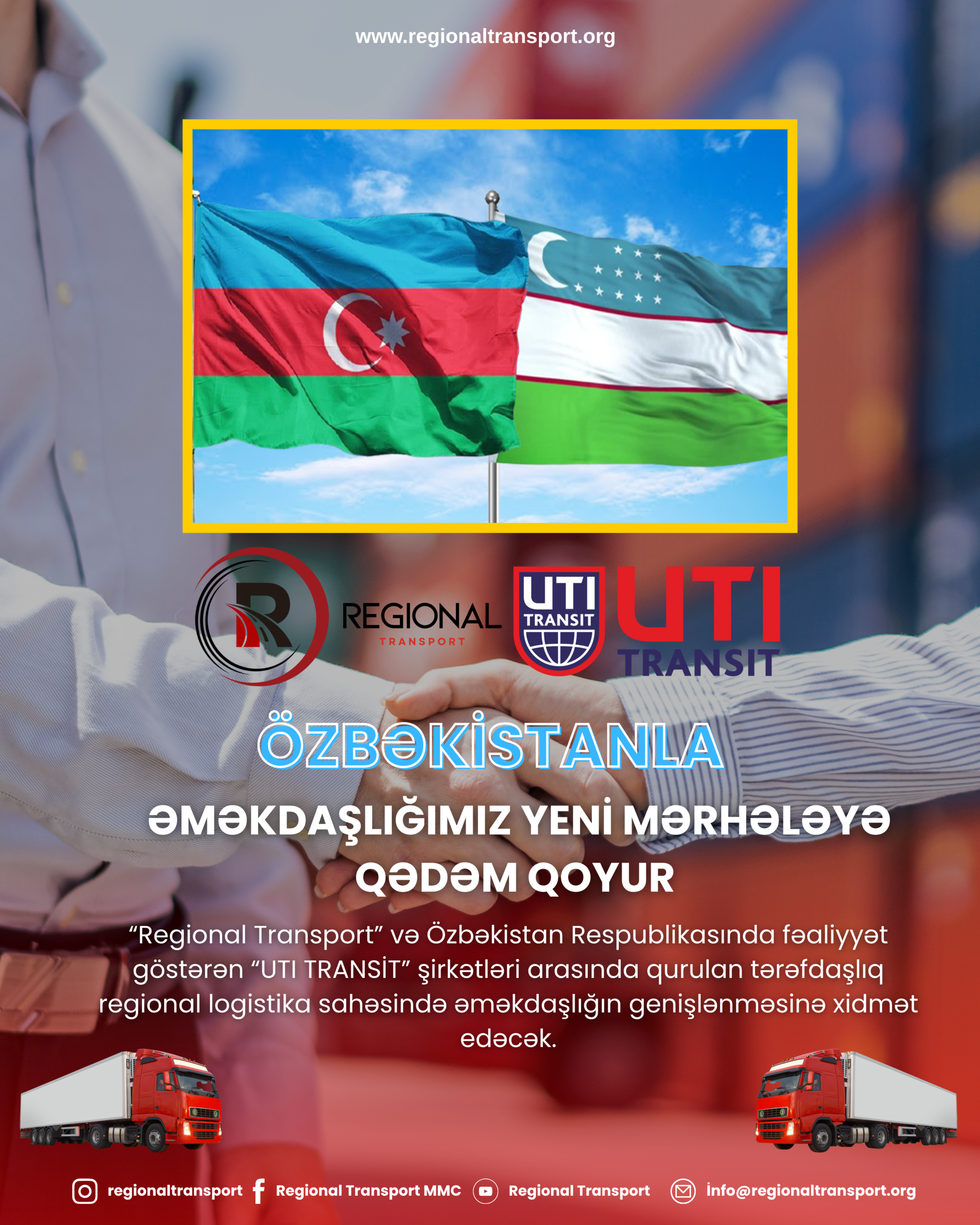 Özbəkistanla əməkdaşlığımız yeni mərhələyə qədəm qoyur